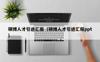硕博人才引进汇报（硕博人才引进汇报ppt）
