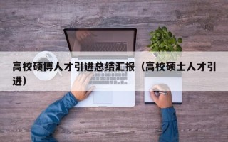 高校硕博人才引进总结汇报（高校硕士人才引进）
