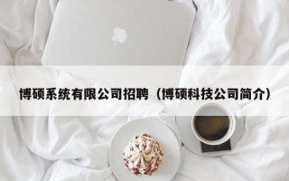 博硕系统有限公司招聘（博硕科技公司简介）